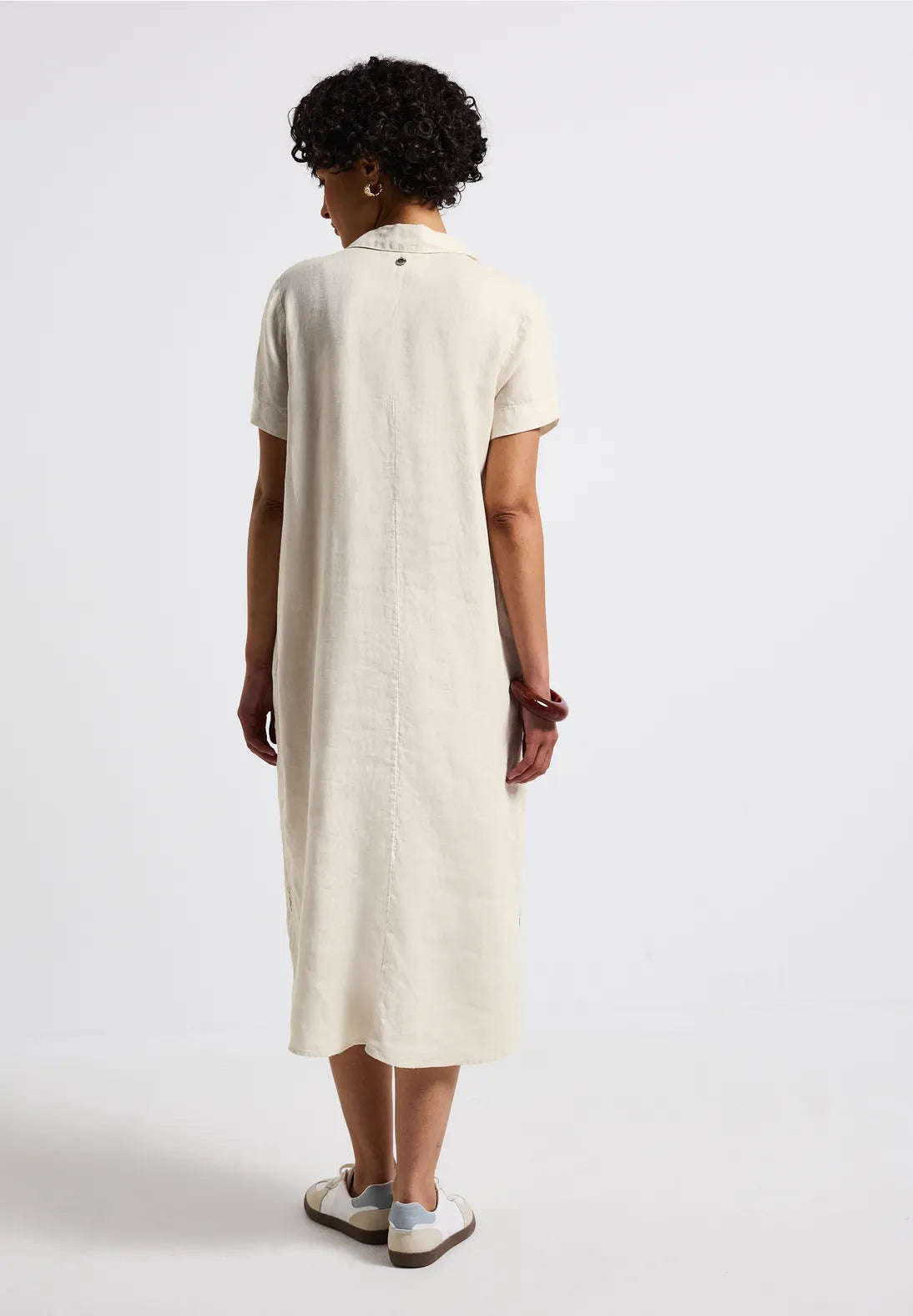 STREET ONE VESTIDO LINO MANGA 3/4