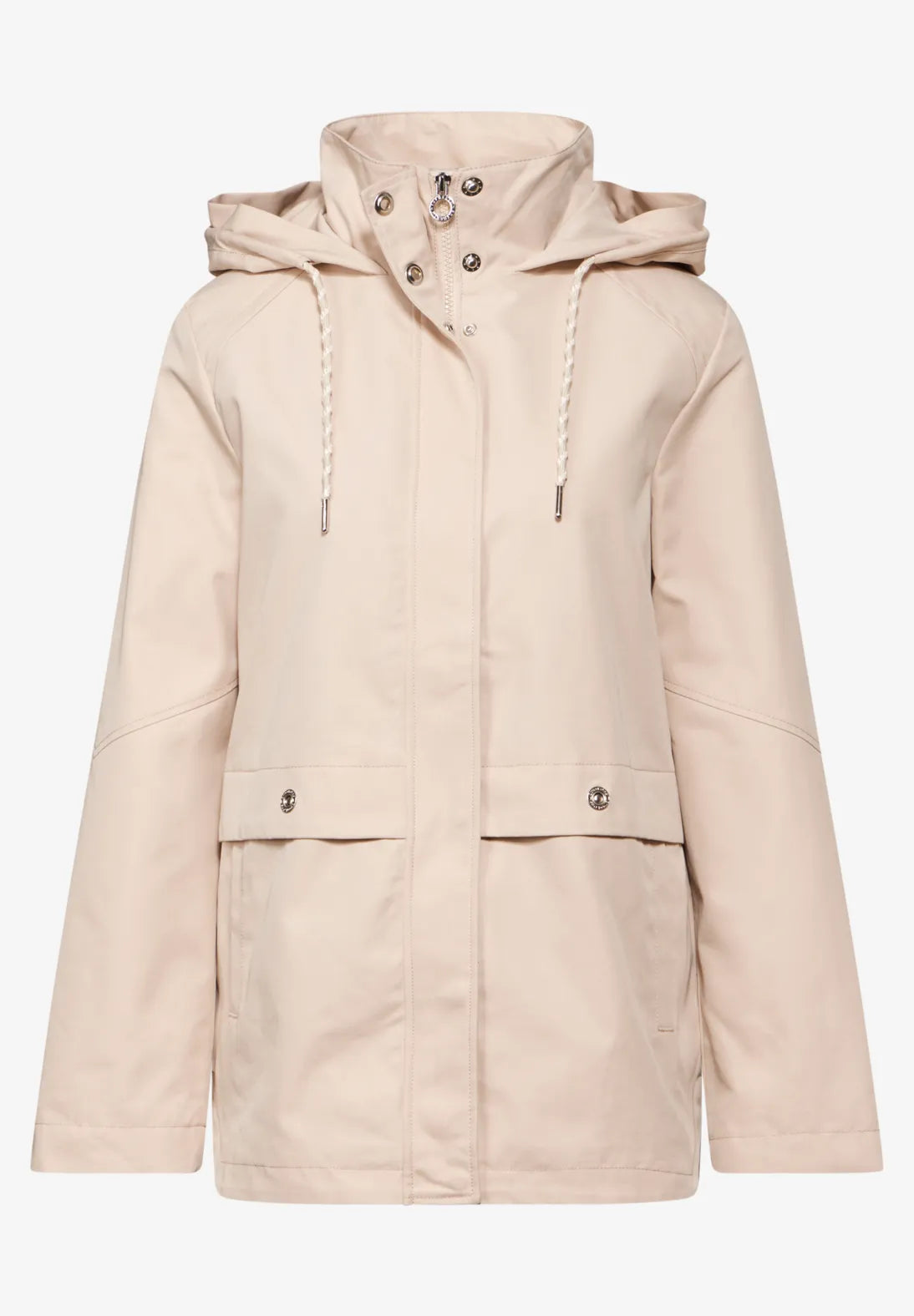 STREET ONE PAKA BEIGE CON CAPUCHA