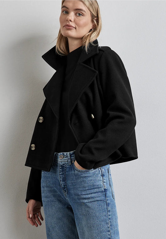 CHAQUETA TIPO GABARDINA CORTA