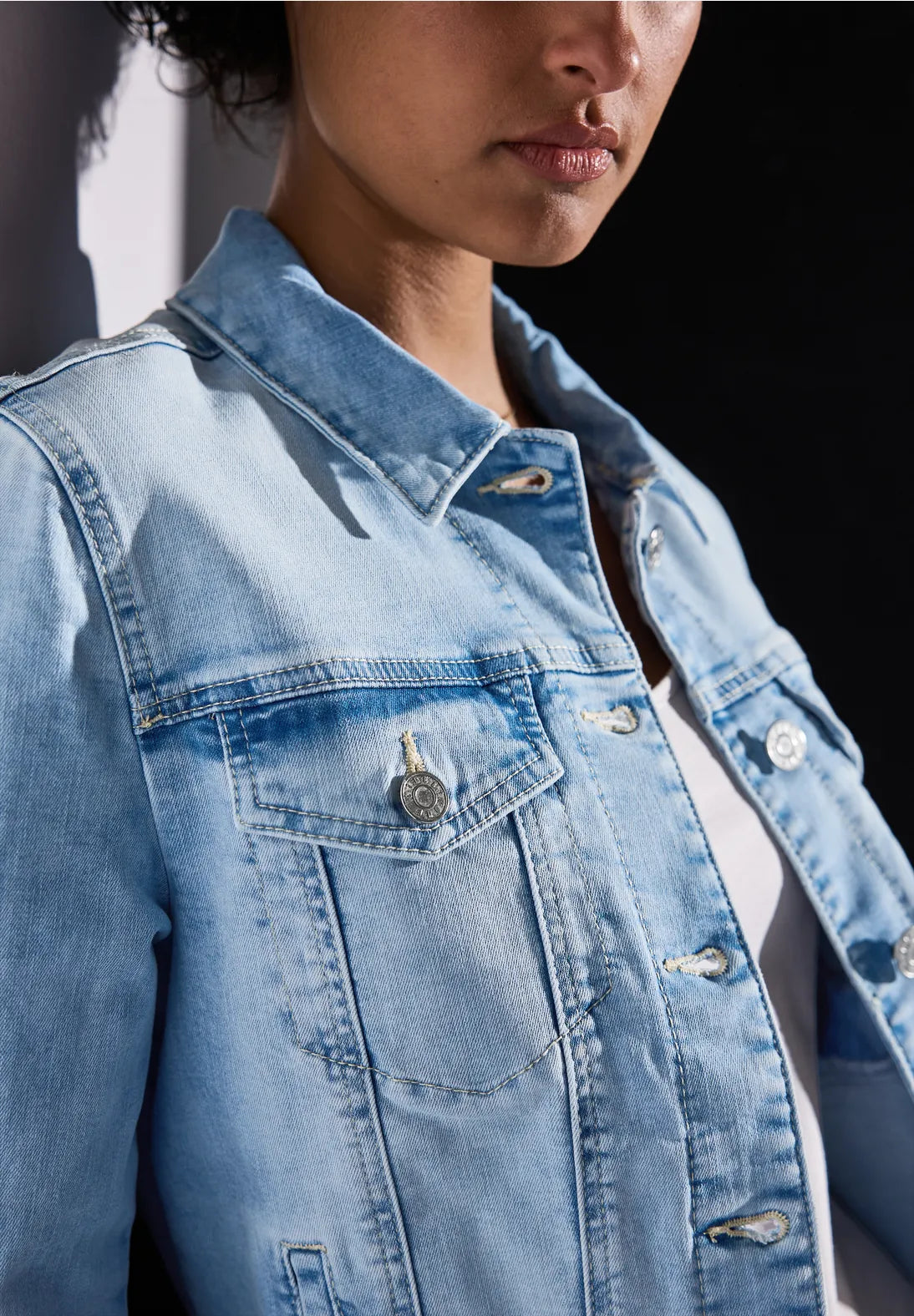 STREET ONE CHAQUETA TEJANA ELASTICA