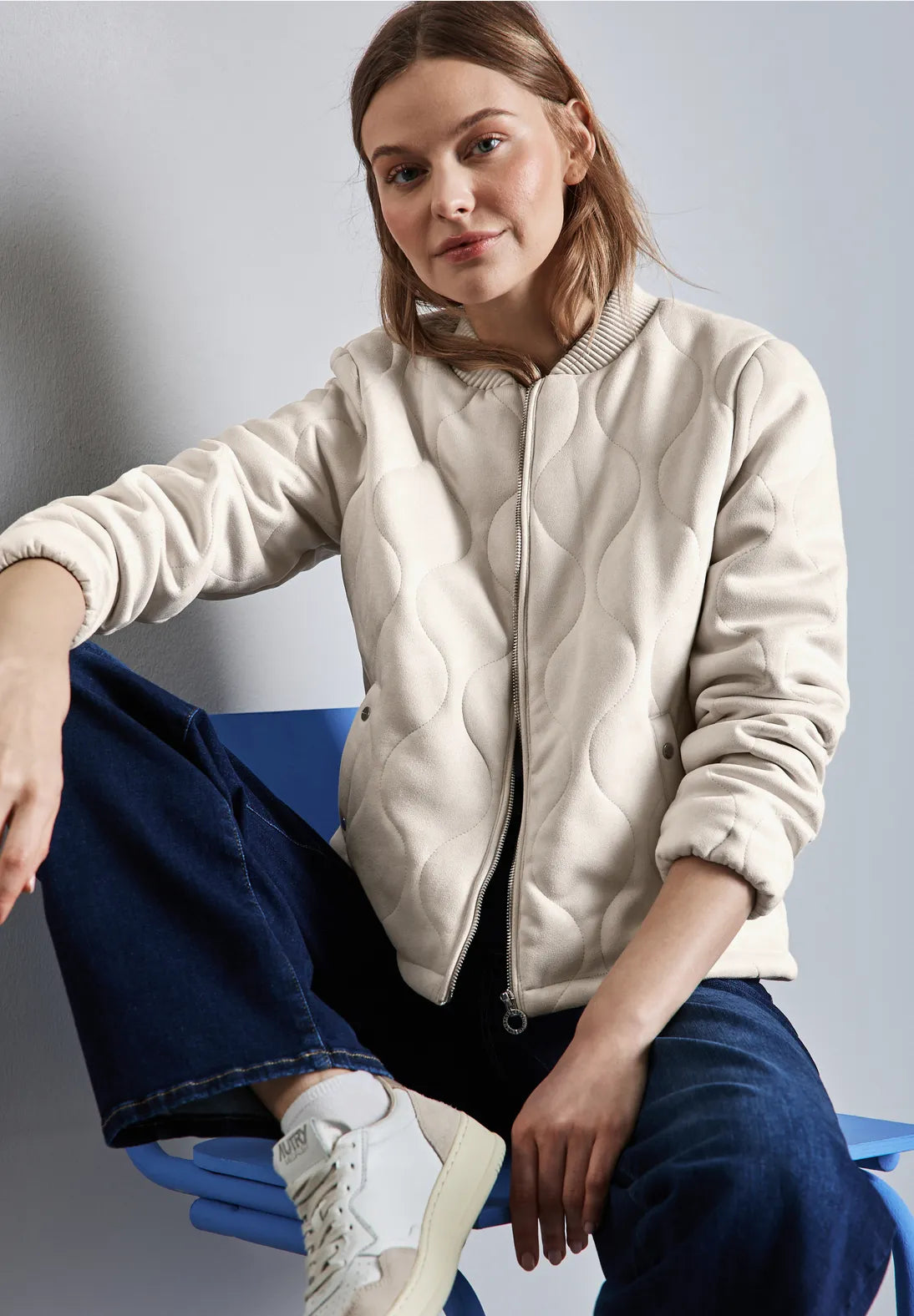 CHAQUETA ACOLCHADA DE TERCIOPELO