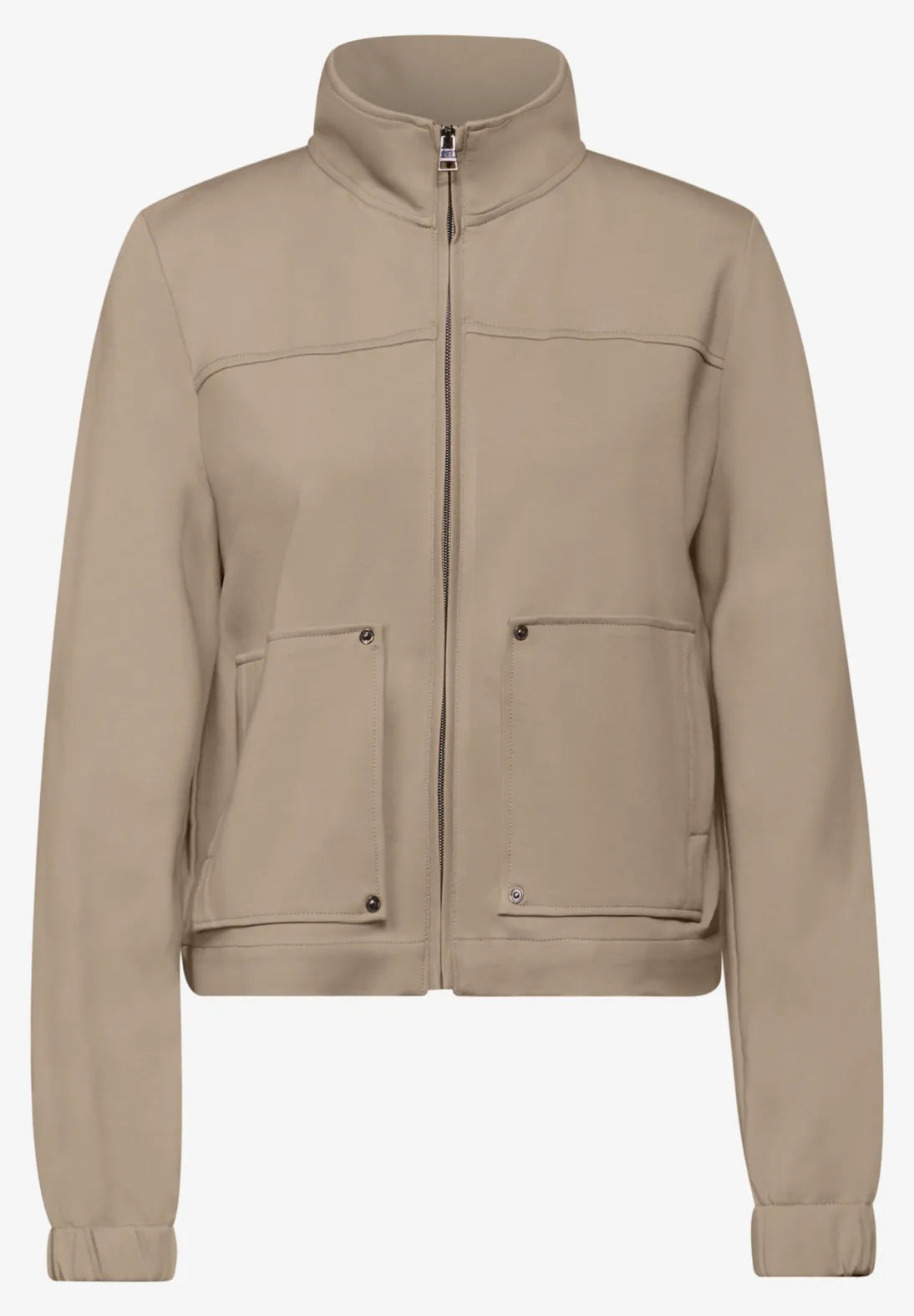 STREET ONE CHAQUETA HOLGADA CUELLO ALTO BEIGE