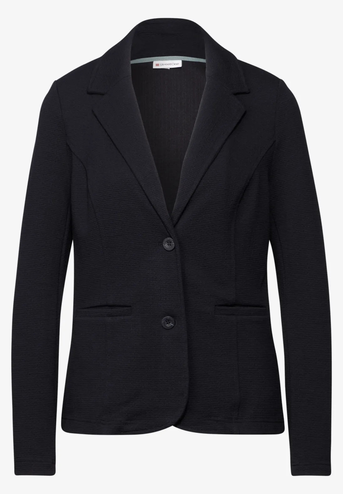 STREET ONE BLAZER ELASTICA CUELLO SOLAPA Y BOLSILLOS