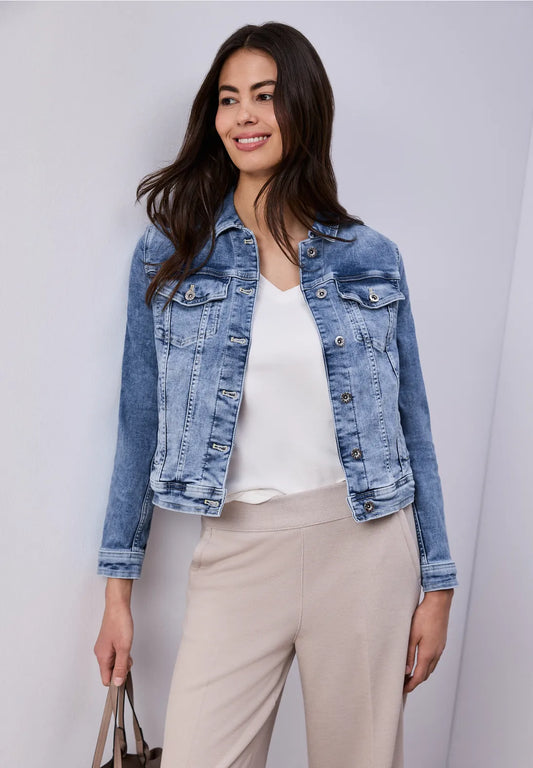 CHAQUETA TEJANA ELASTICA STREET ONE