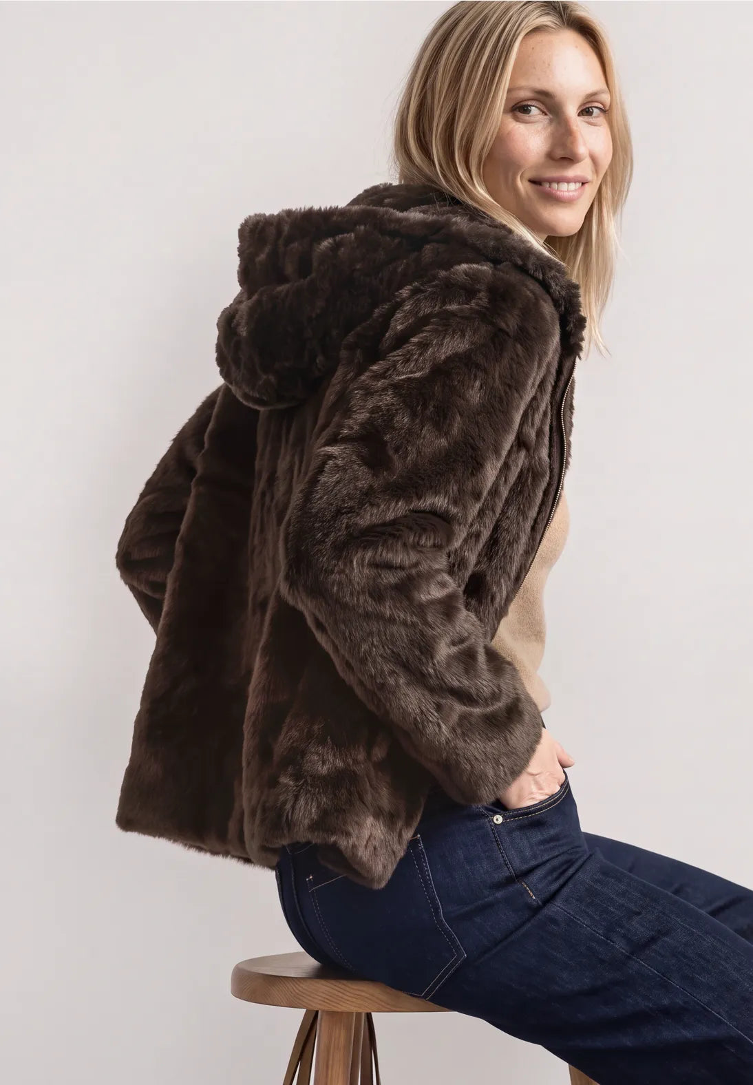 Chaqueta con capucha Street one. EspritCalafell