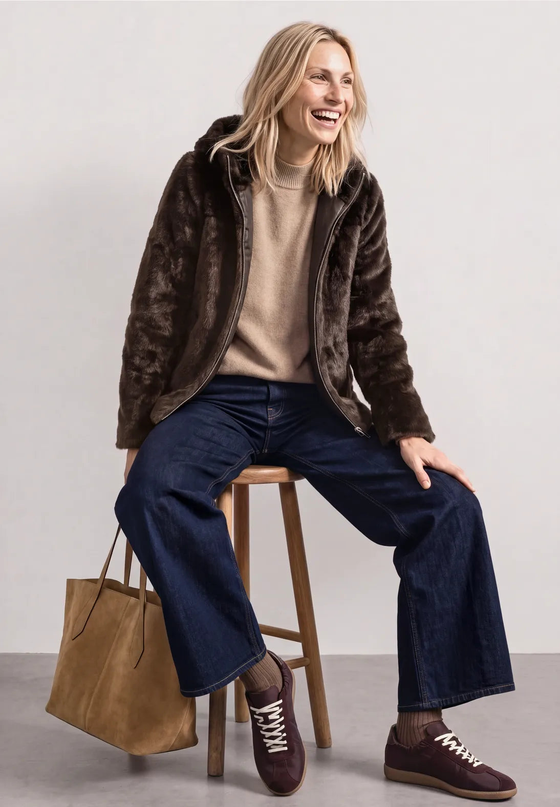 Chaqueta con capucha Street one. EspritCalafell