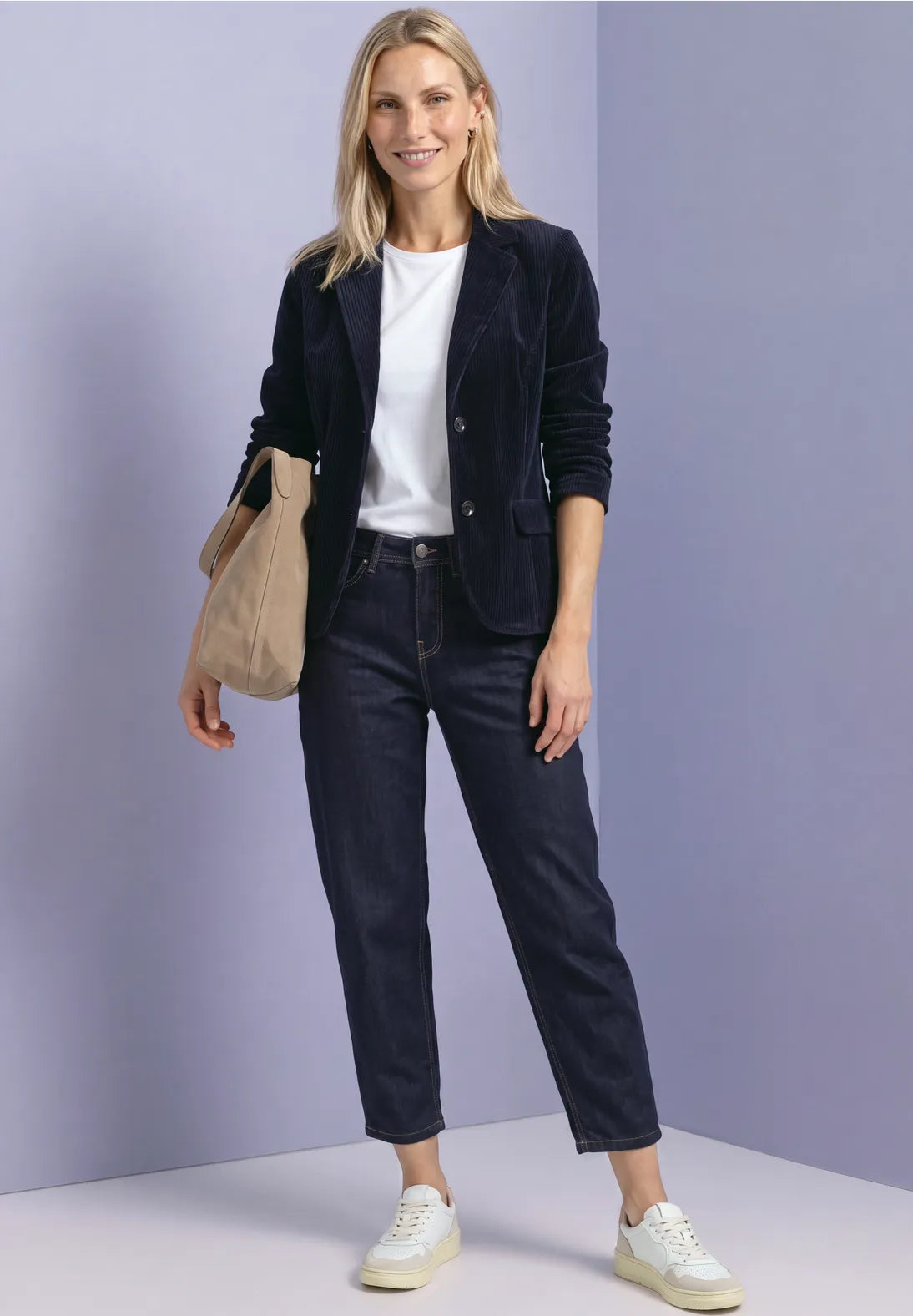 AMERICANA TIPO BLAZER AZUL MARINO STREET ONE