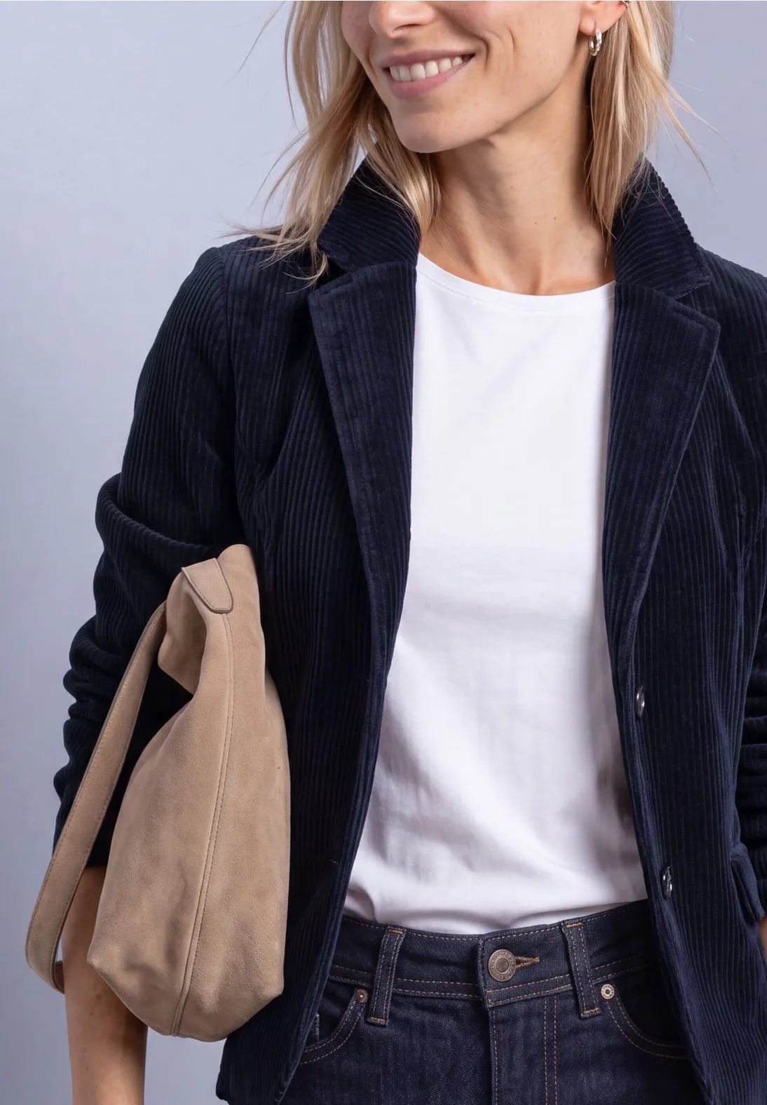 AMERICANA TIPO BLAZER MARRON STREET ONE