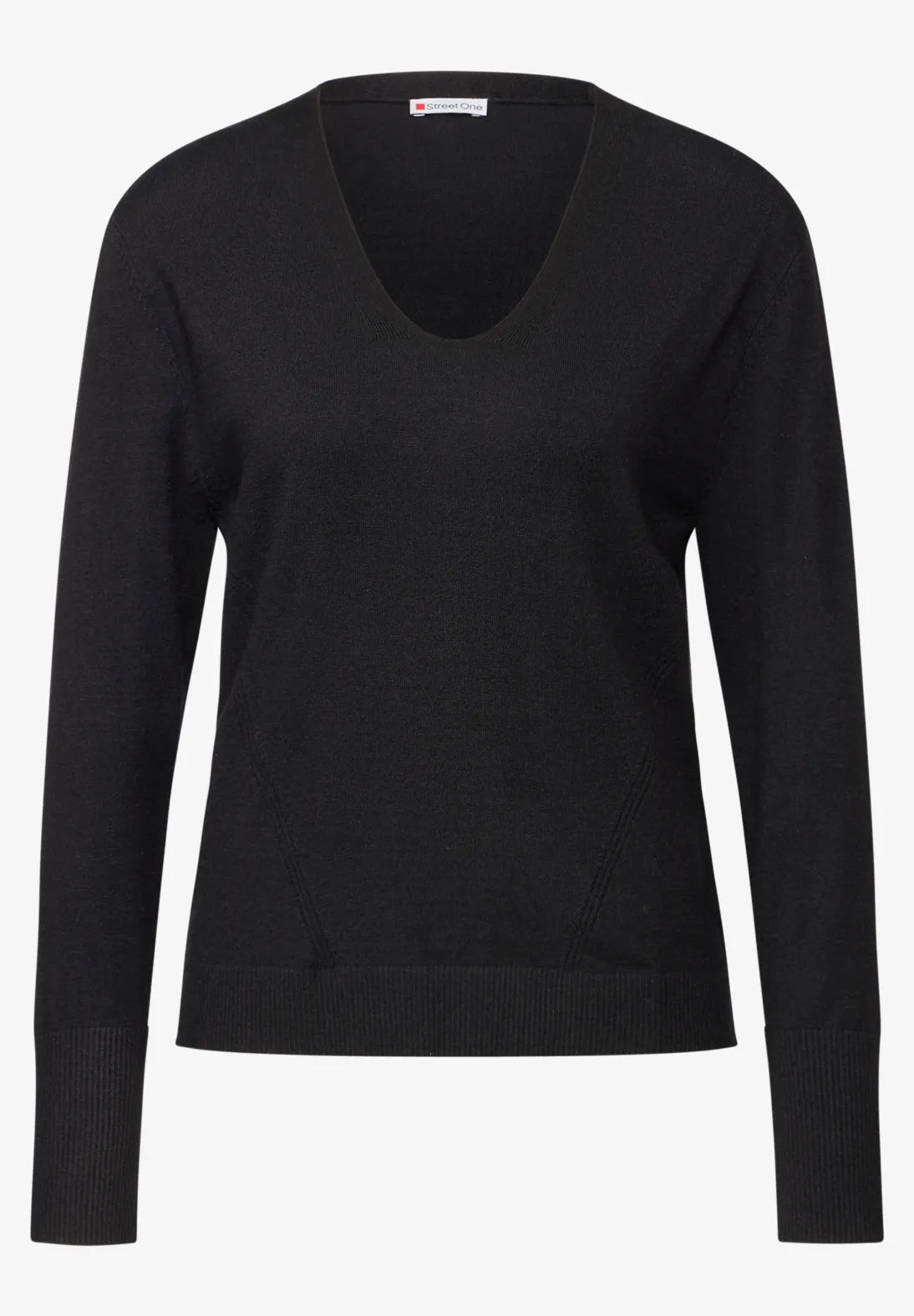 JERSEY DE PUNTO FINO CUELLO EN V