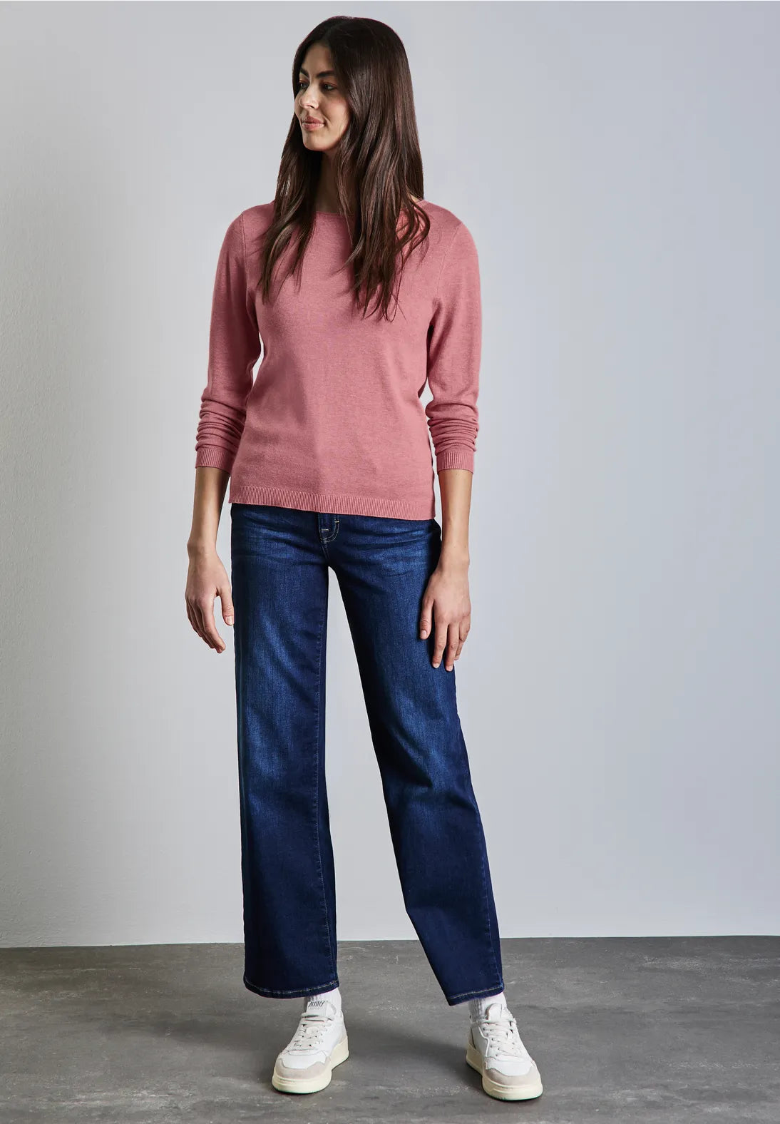 JERSEY DE PUNTO FINO CORAL
