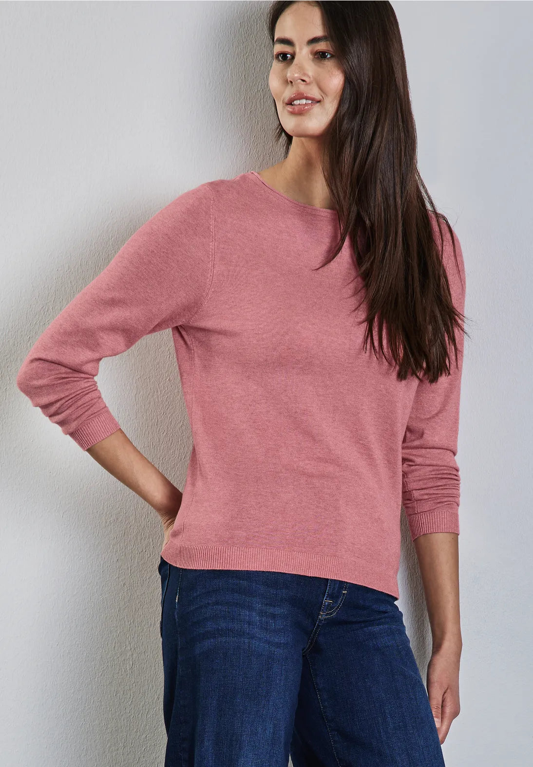 JERSEY DE PUNTO FINO CORAL