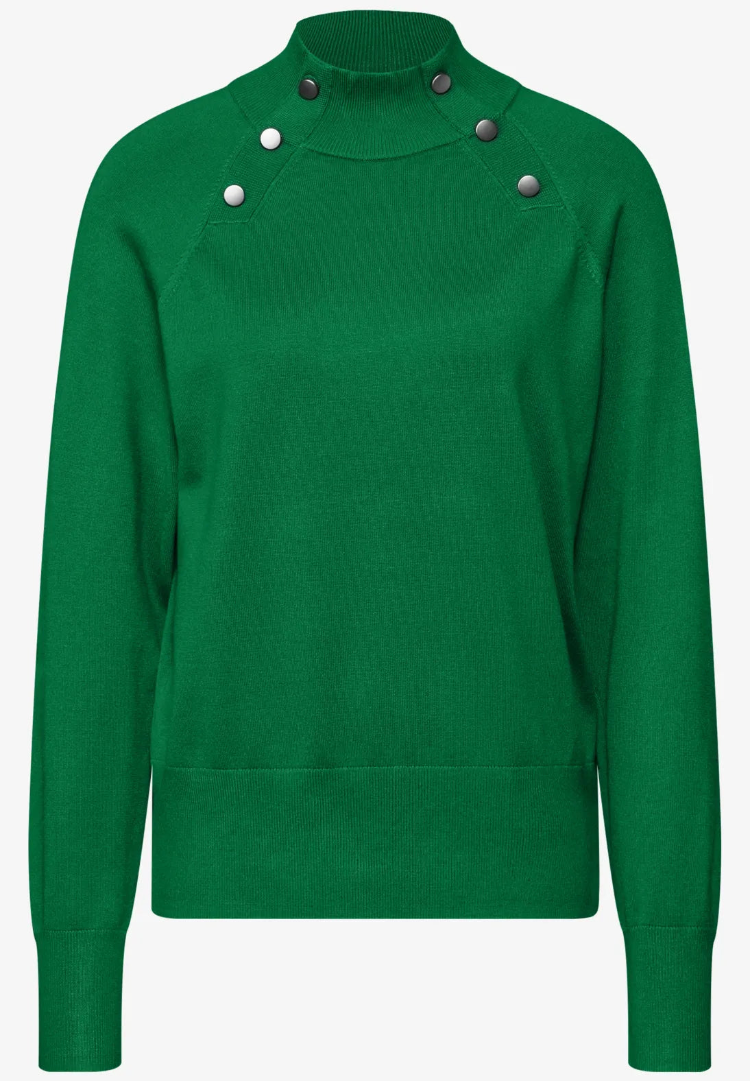 JERSEY DE PUNTO FINO CON DETALLE BOTONES