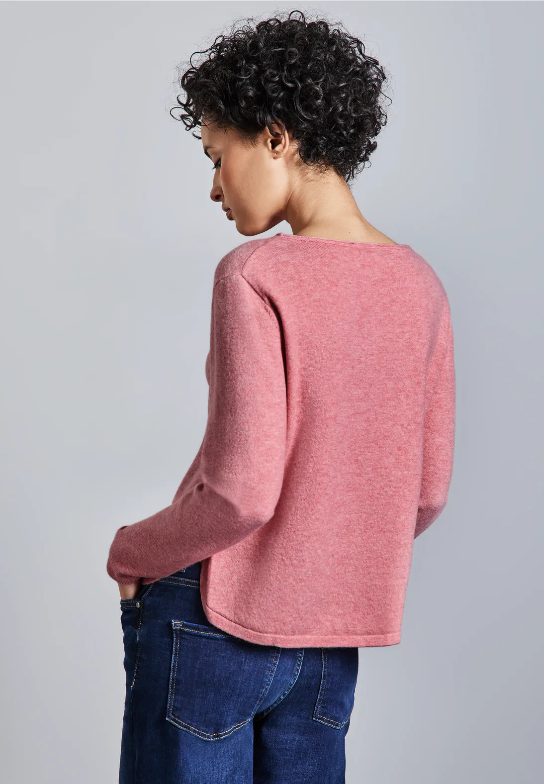 JERSEY CON DETALLE ABERTURA LATERAL EN CORAL