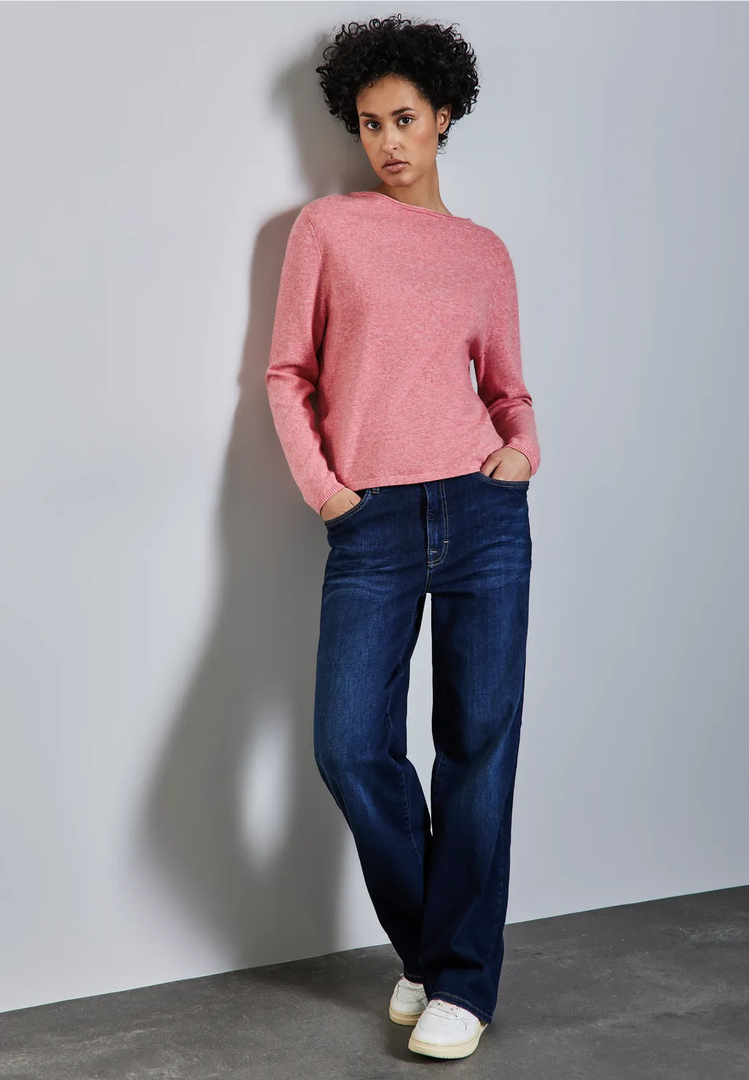 JERSEY CON DETALLE ABERTURA LATERAL EN CORAL