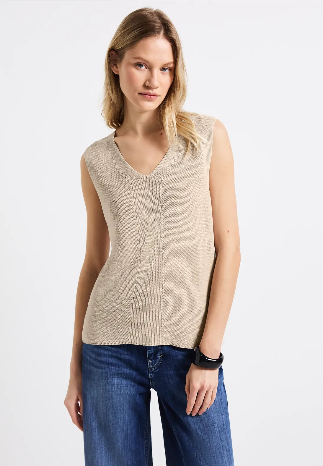STREET ONE CAMISETA CALADA EN PICO