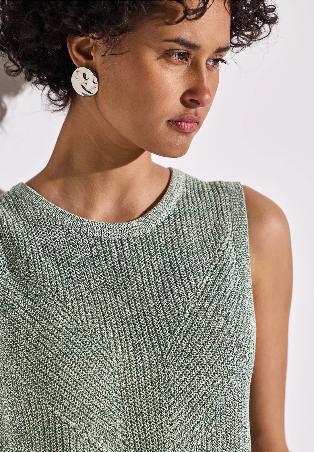 STREET ONE CAMISETA DE PUNTO ASPECTO BRILLANTE