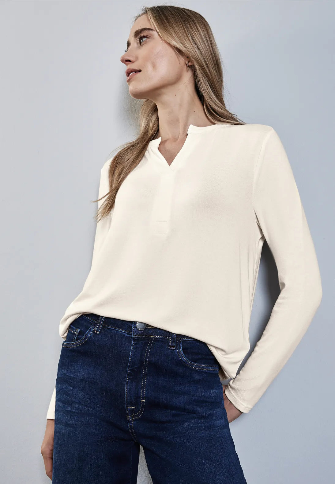 CAMISA TUNICA BLANCA ELASTICA