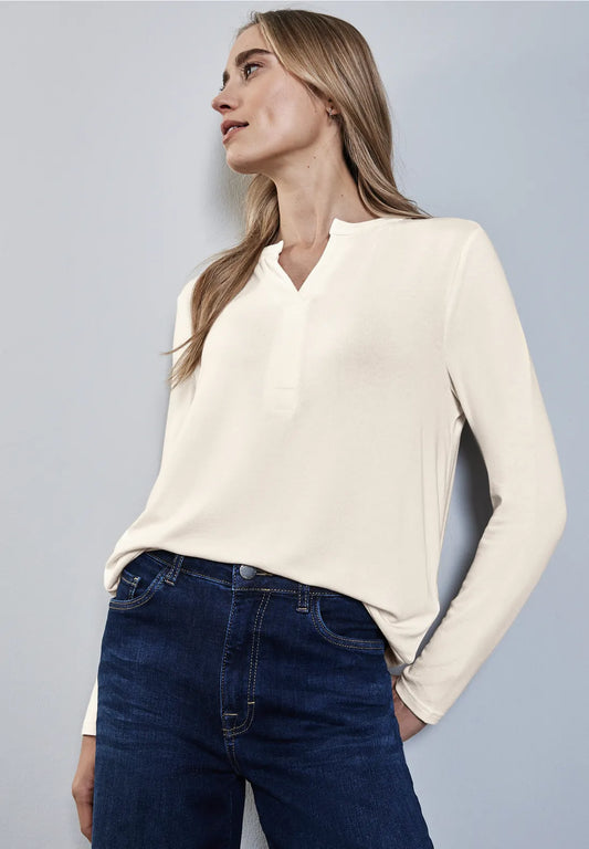 CAMISA TUNICA BLANCA ELASTICA