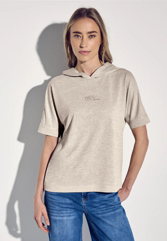 STREET ONE CAMISETA CON CAPUCHA ESTILO DEPORTIVO