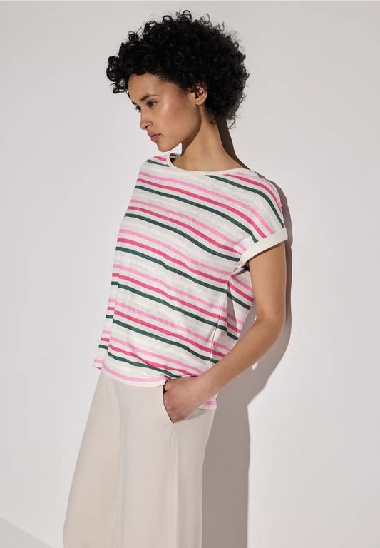 STREET ONE CAMISETA RAYAS HORIZONTALES MANGA CORTA