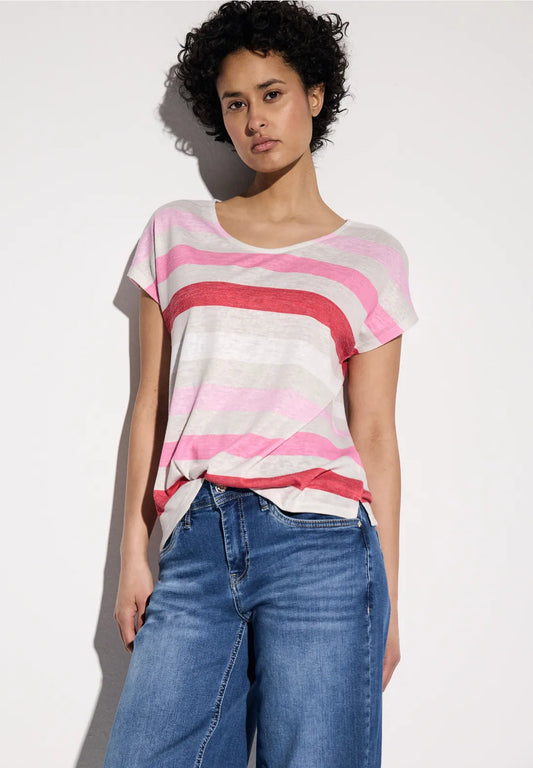 STREET ONE CAMISETA RAYAS HORIZONTALES MANGA CORTA