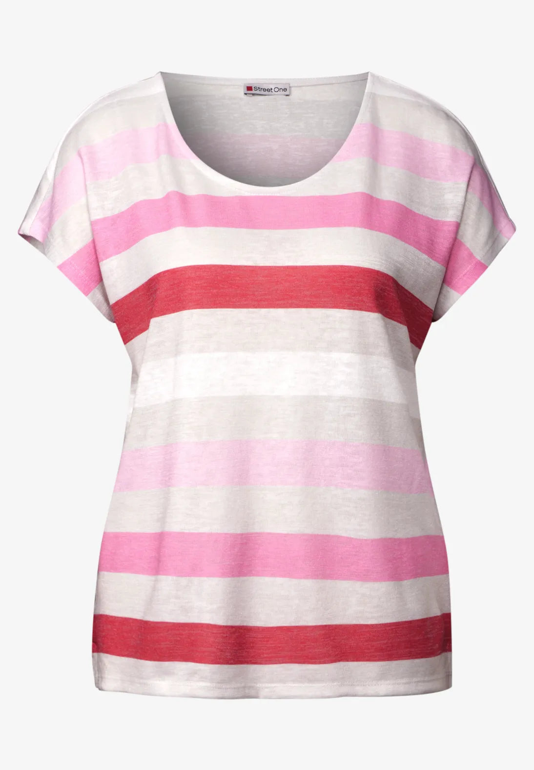STREET ONE CAMISETA RAYAS HORIZONTALES MANGA CORTA