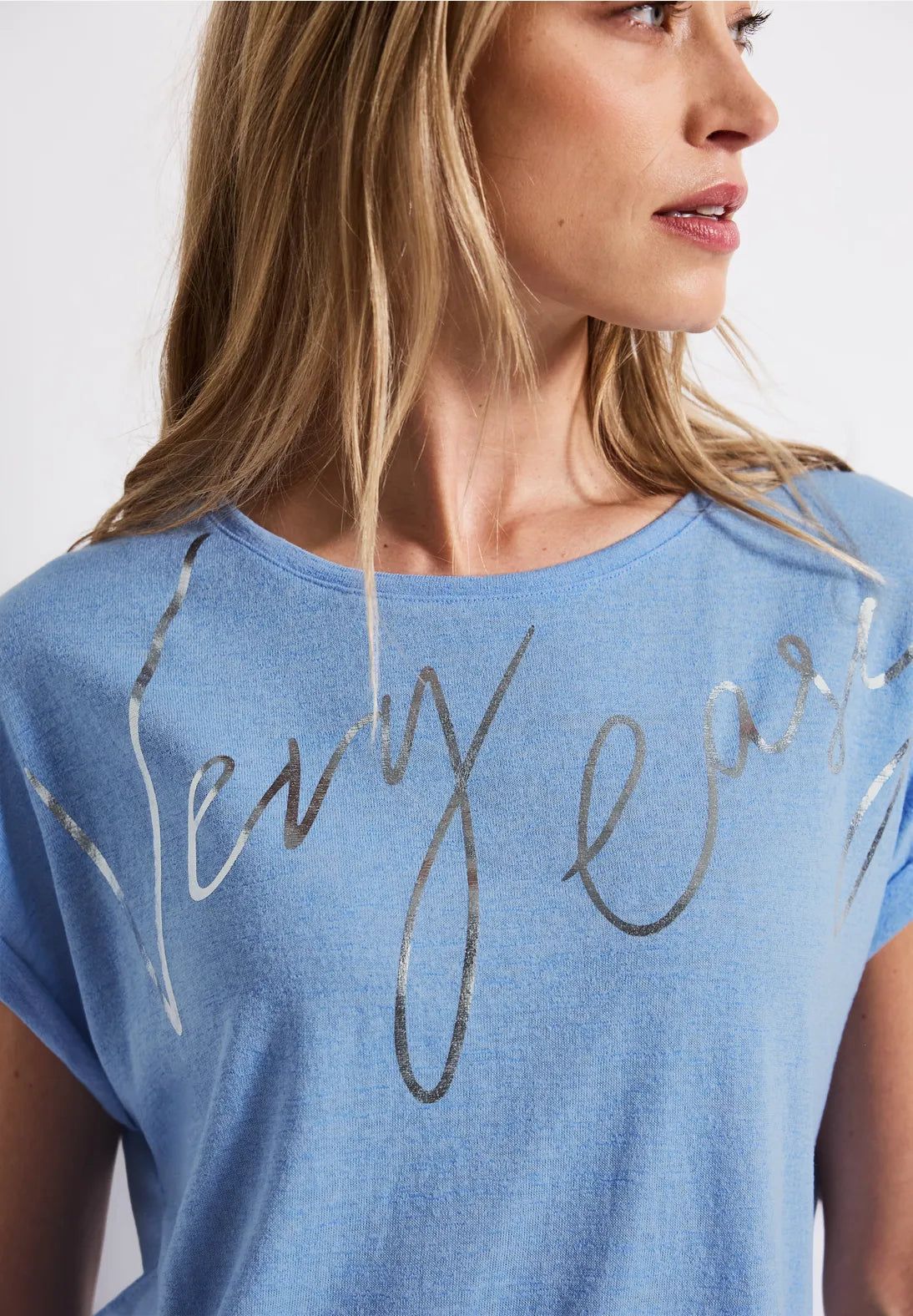 STREET ONE CAMISETA MANGA CORTA DETALLES BRILLANTES
