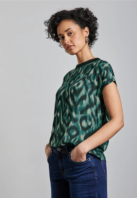 STREET ONE CAMISETA ESTAMPADA CUELLO REDONDO