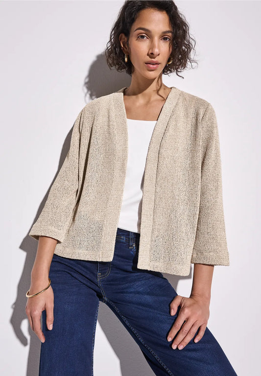 STREET ONE  CHAQUETA DE PUNTO TOQUE BRILLANTE