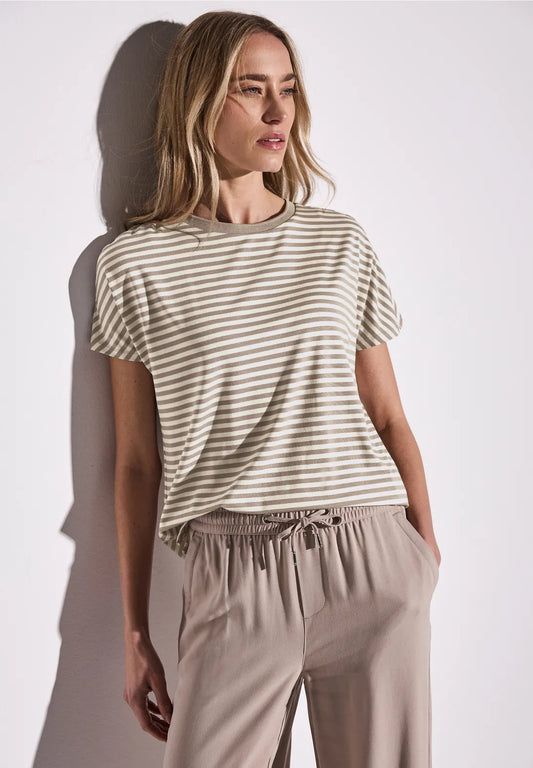 STREET ONE CAMISETA A RAYAS ESTILO VINTAGE