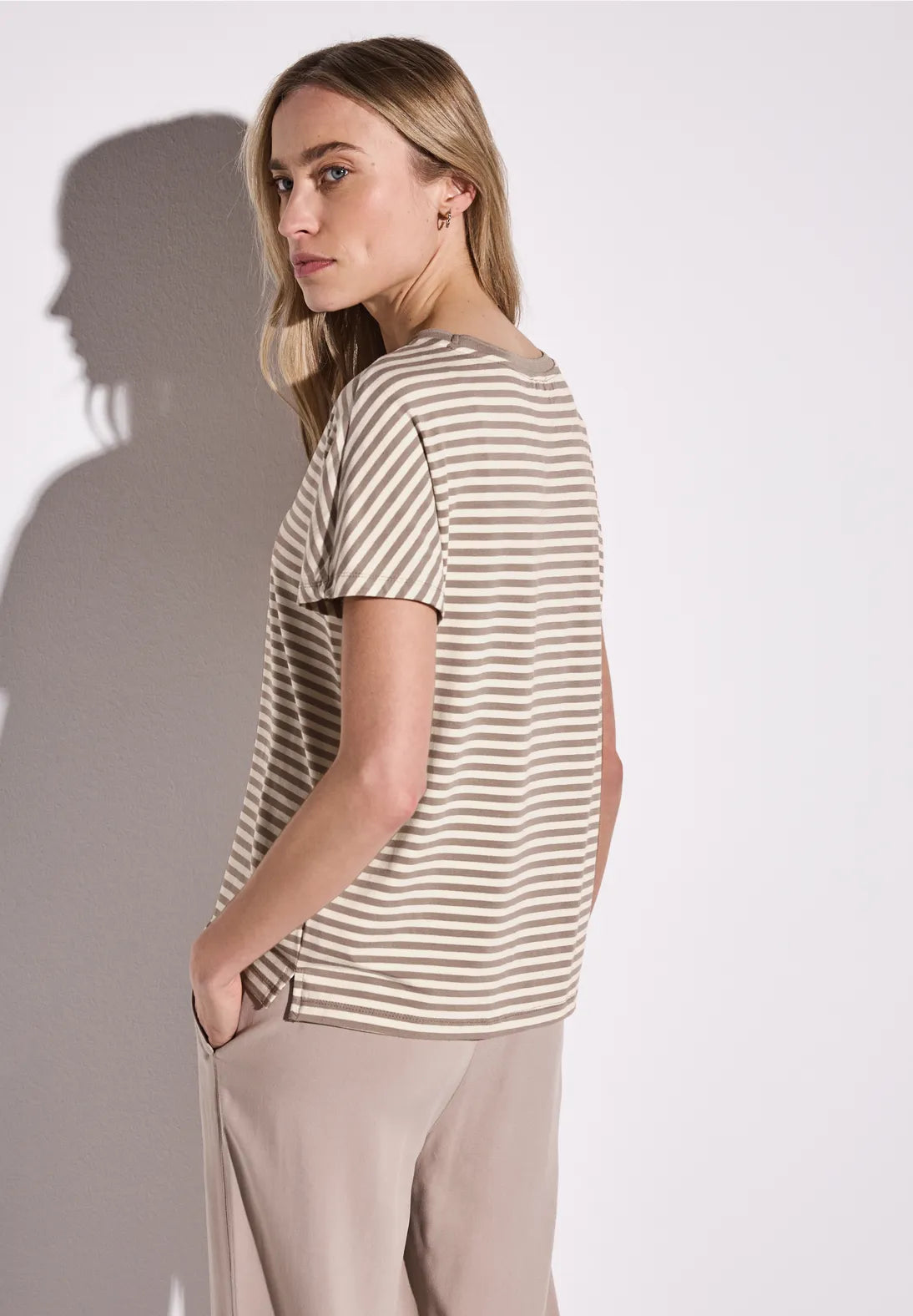 STREET ONE CAMISETA A RAYAS ESTILO VINTAGE