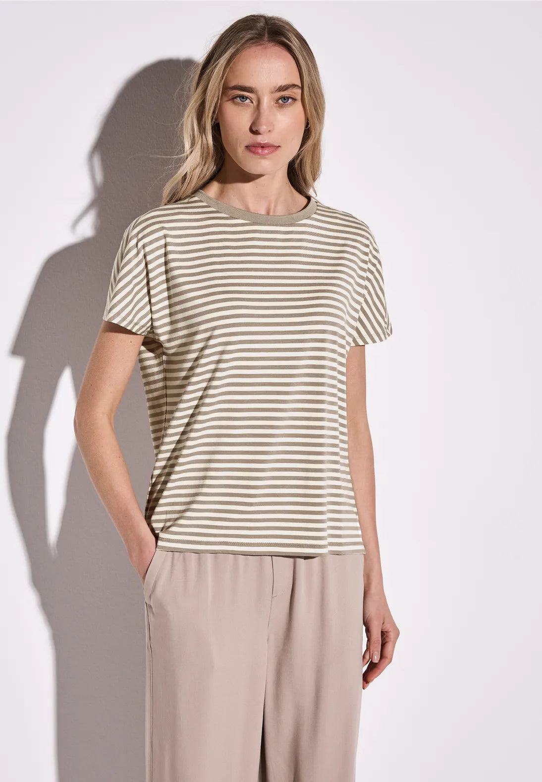 STREET ONE CAMISETA A RAYAS ESTILO VINTAGE