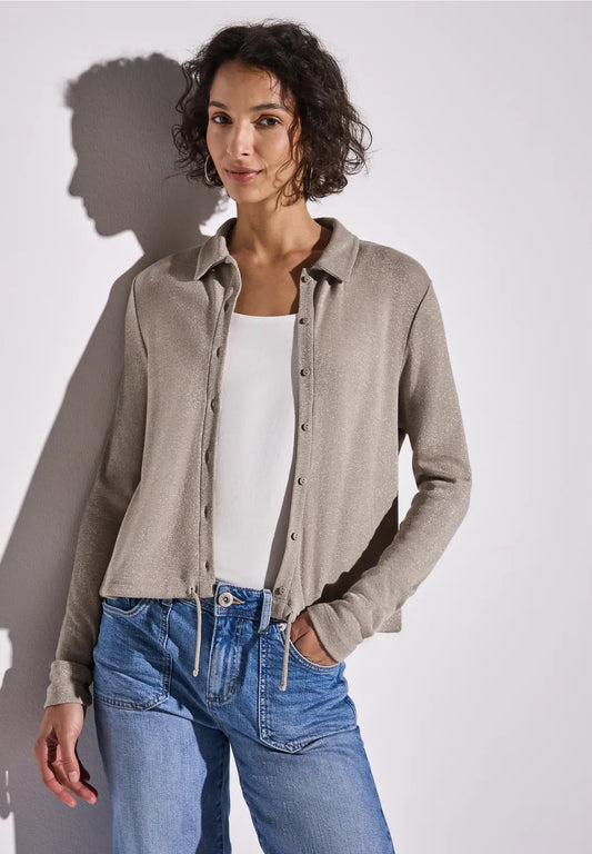 STREET ONE  CHAQUETA PUNTO DETALLES BRILLANTES