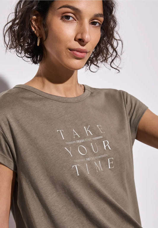 STREET ONE  CAMISETA MANGA CORTA CON PRINT