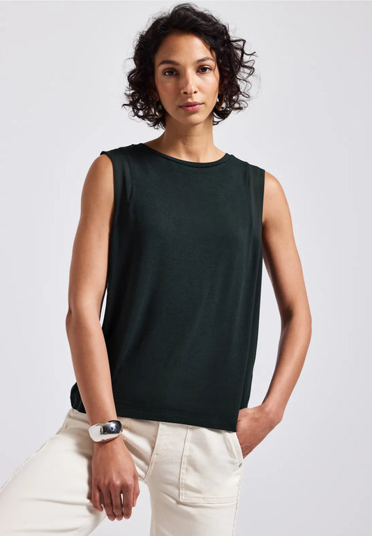 STREET ONE CAMISETA TIRANTES CON GASA EN MANGAS