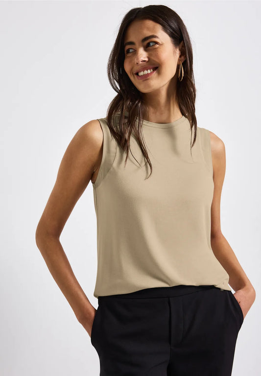 STREET ONE CAMISETA TIRANTES CON GASA EN MANGAS