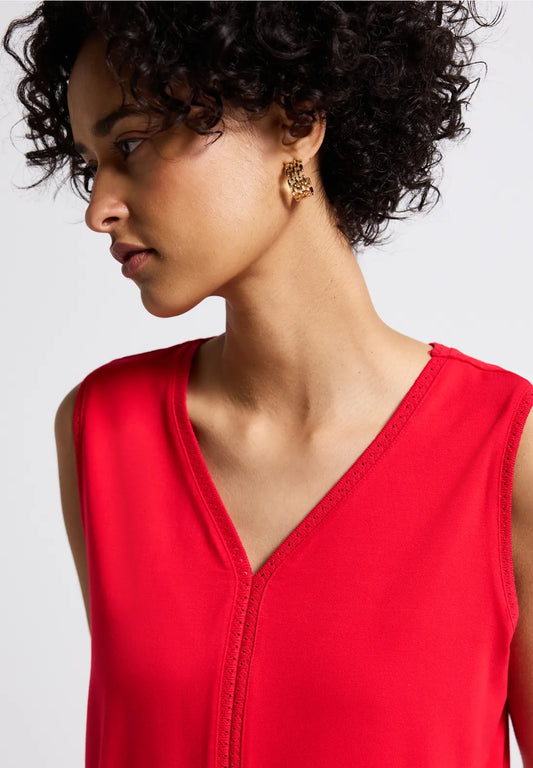 STREET ONE TOP TIRANTES ROJO