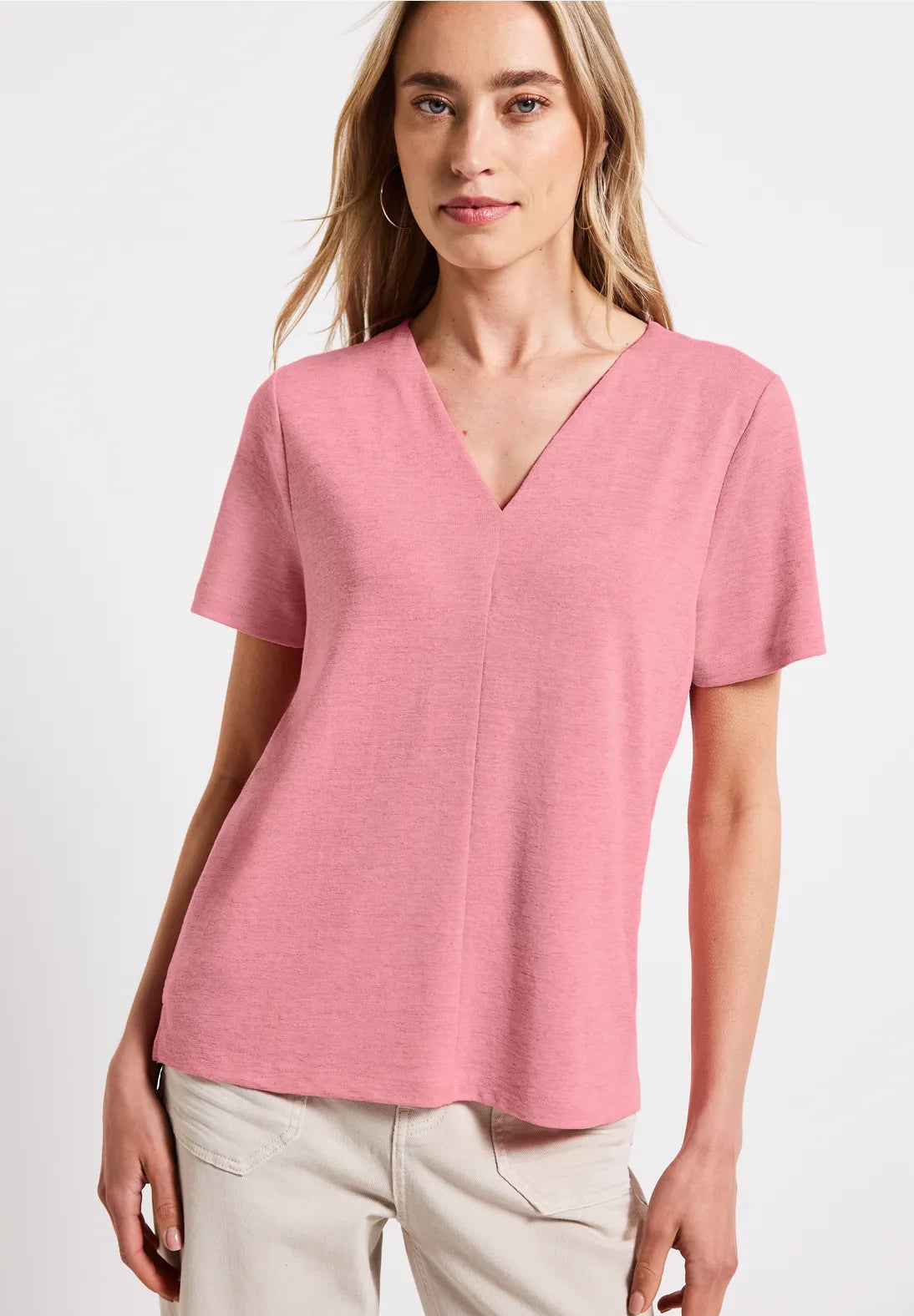 STREET ONE CAMISETA MANGA CUELLO PICO