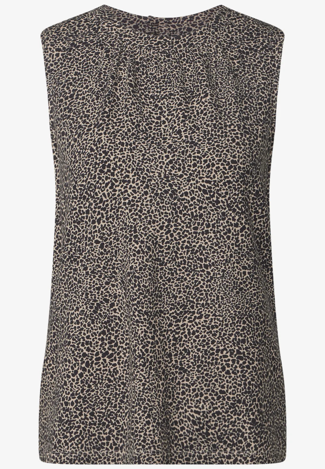 STREET ONE TOP ELASTICO ESTAMPADO ANIMAL PRINT