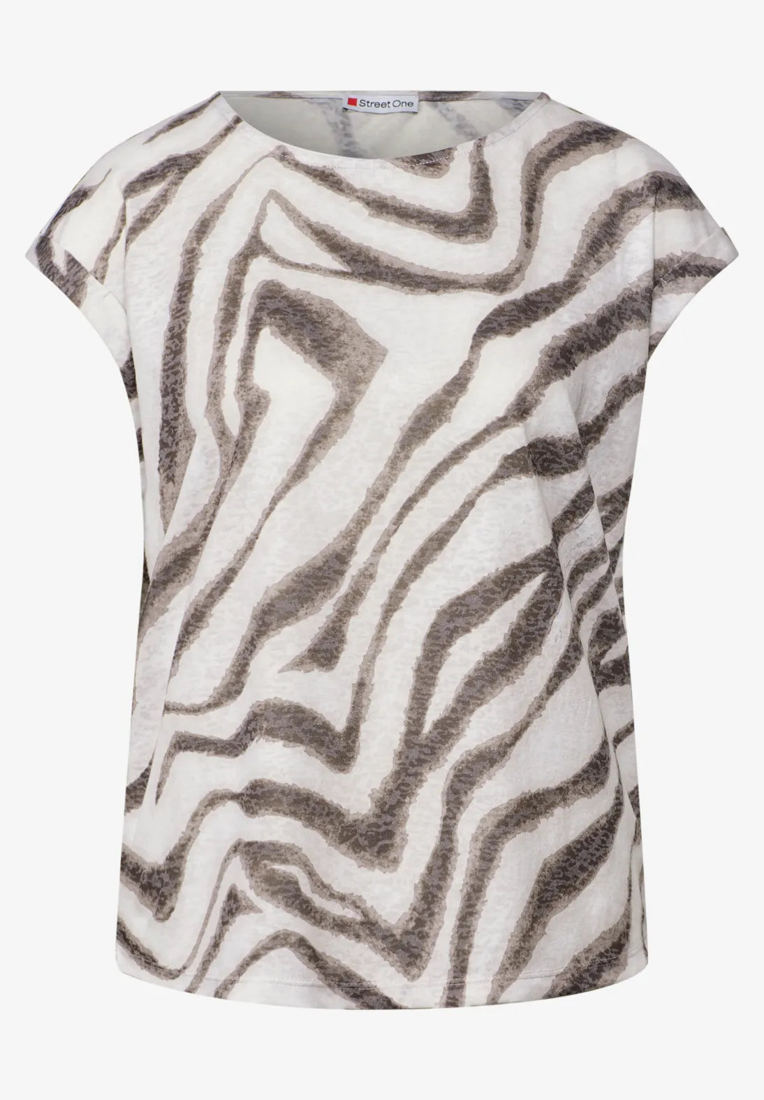STREET ONE CAMISETA ESTAMPADA SIN MANGAS