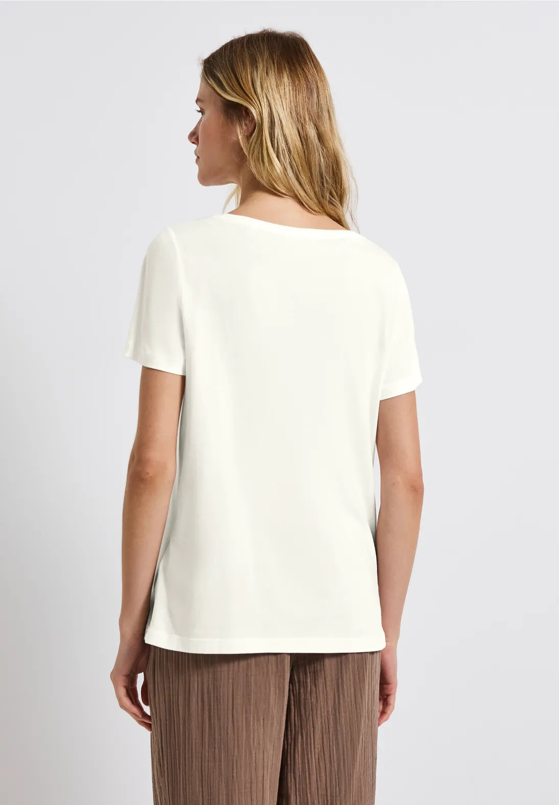 STREET ONE CAMISETA BLANCA PRINT