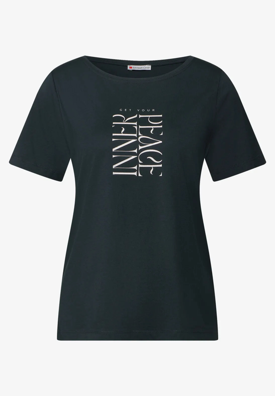STREET ONE CAMISETA BLANCA PRINT