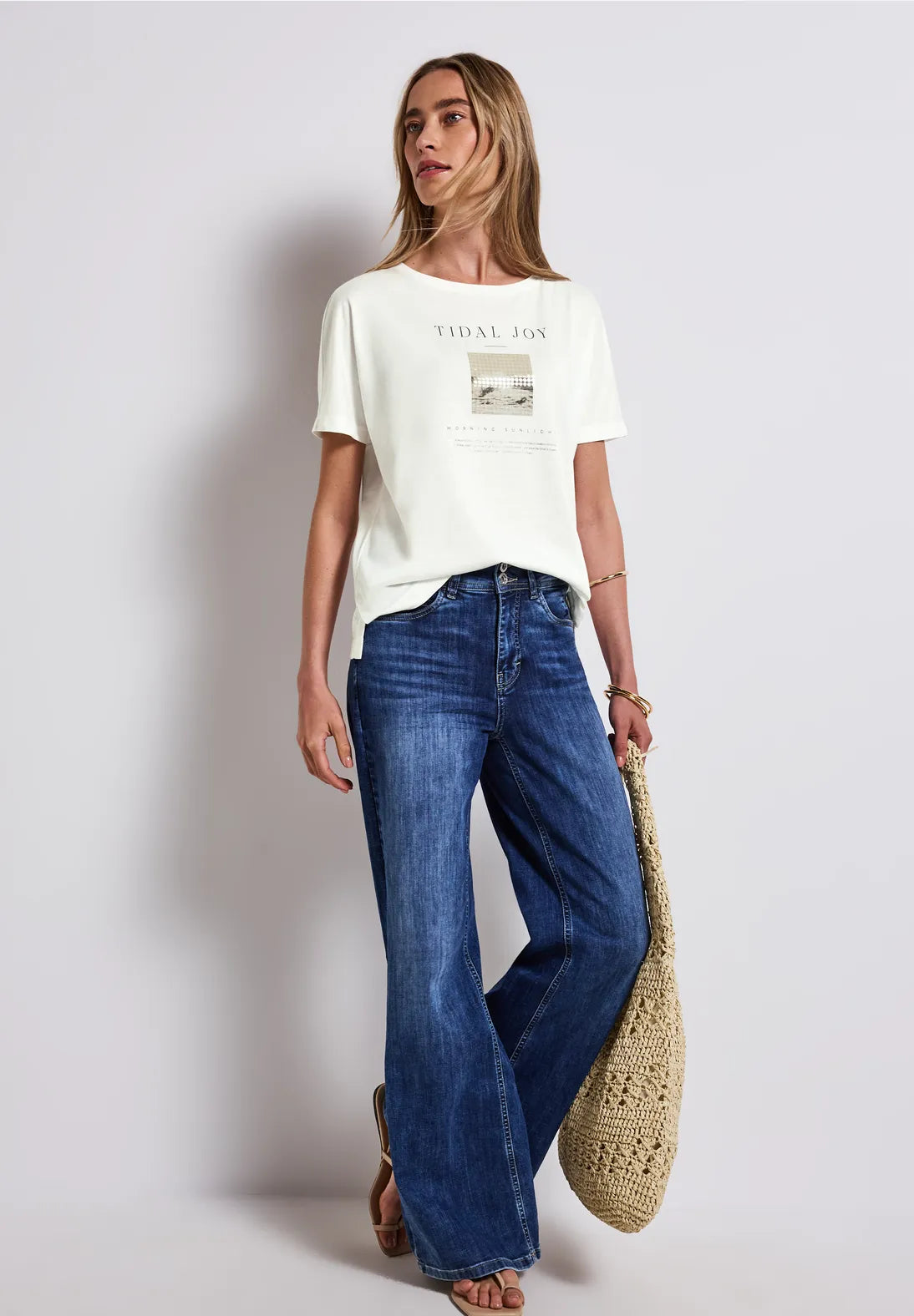 STREET ONE CAMISETA MANGA CORTA CON PRINT