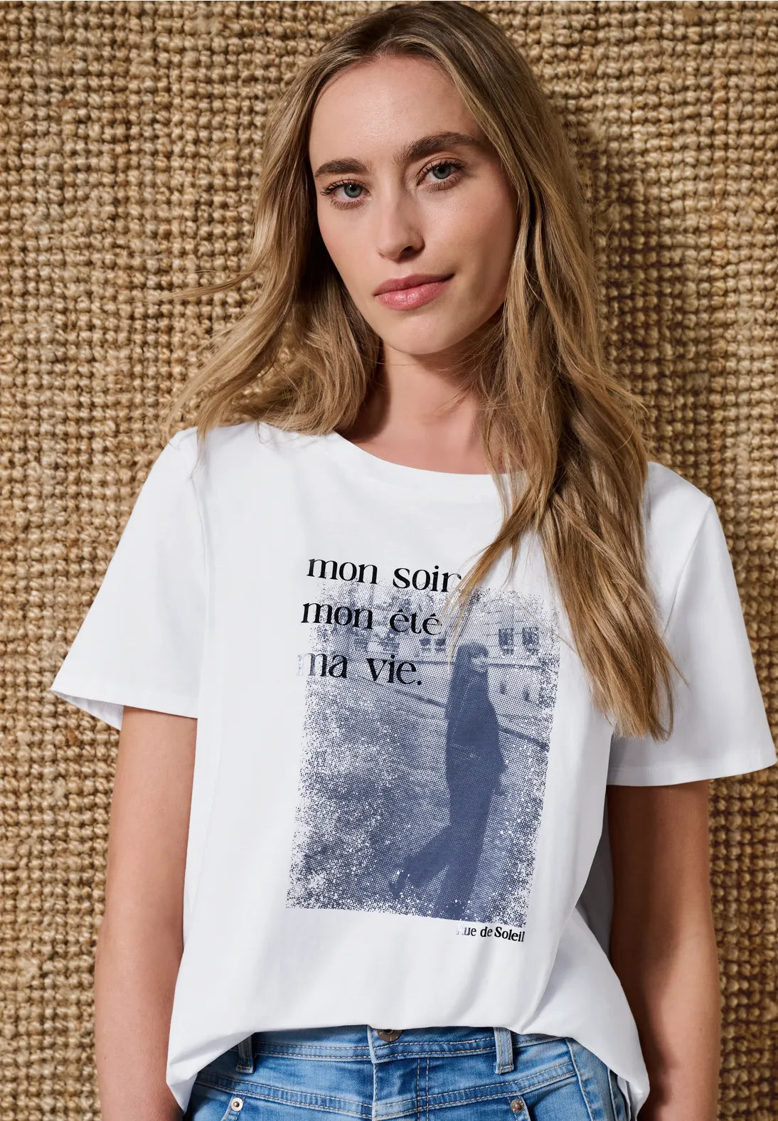CAMISETA BLANCA MANGA CORTA STREET ONE