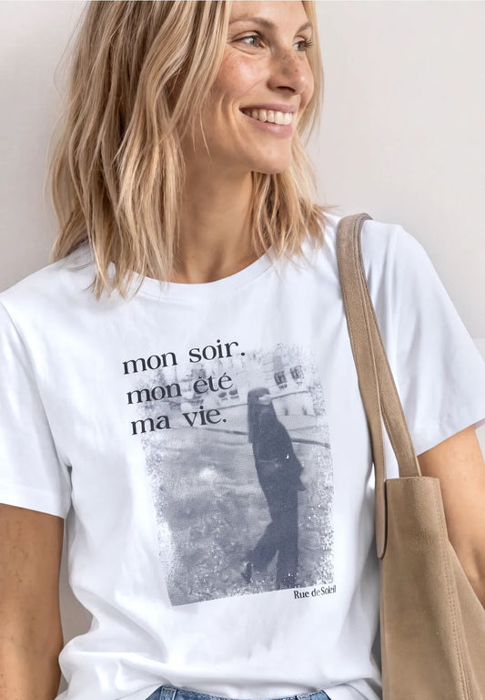 CAMISETA BLANCA MANGA CORTA STREET ONE