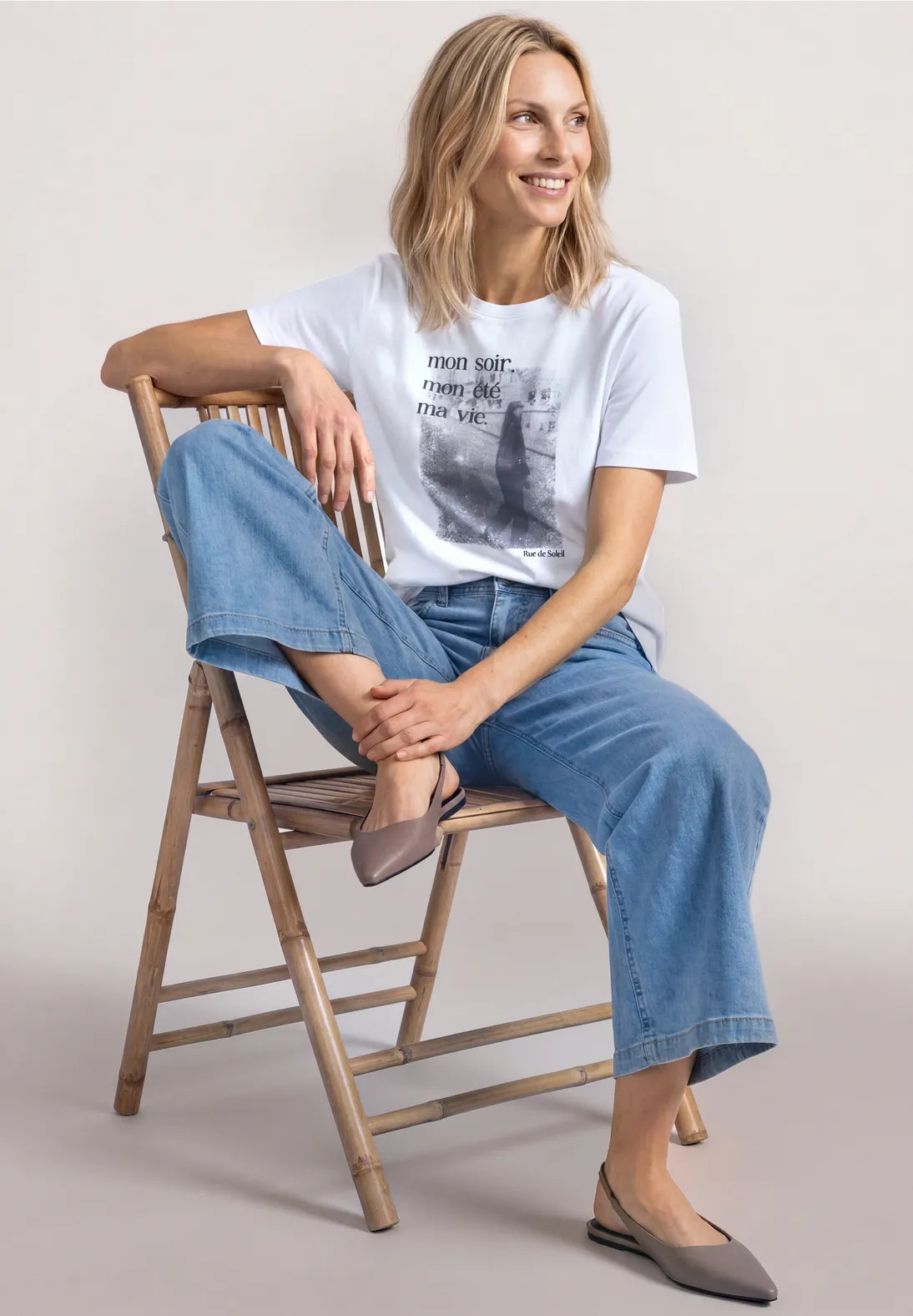 CAMISETA BLANCA MANGA CORTA STREET ONE