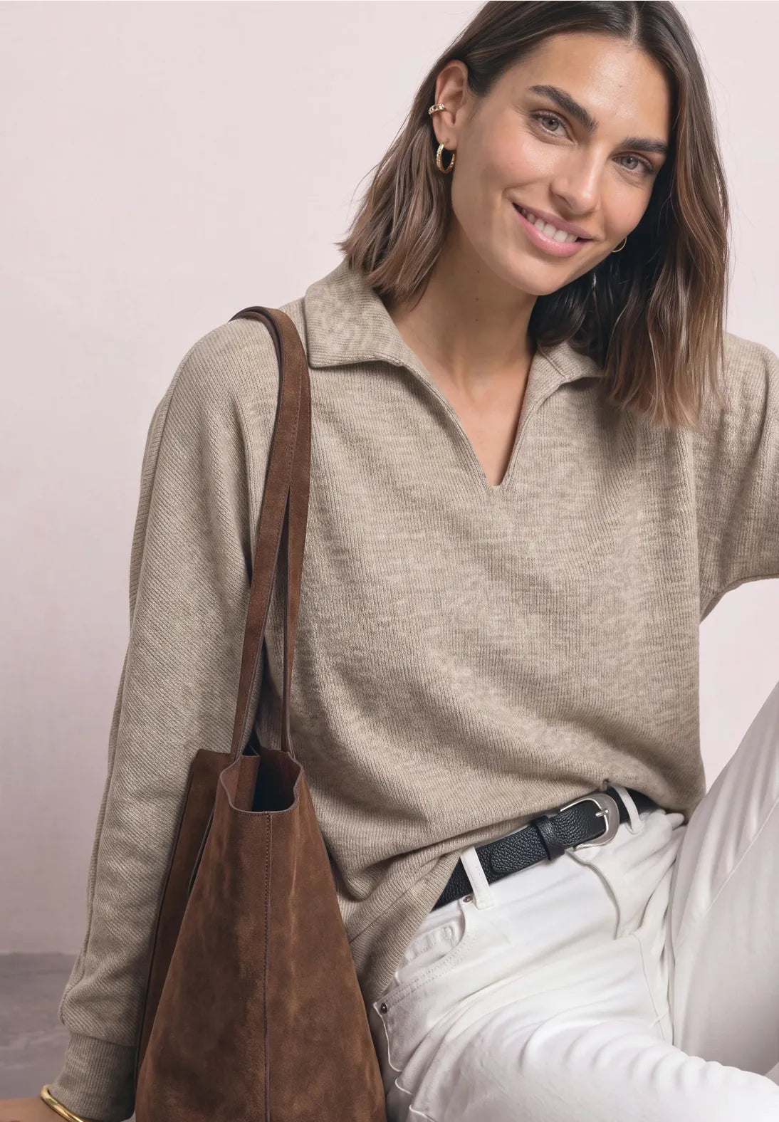 BLUSA SUAVE ASPECTO JASPEADO STREET ONE