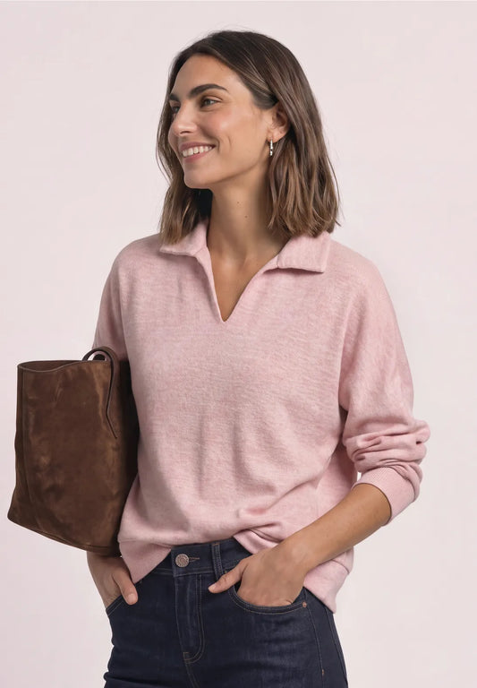 JERSEY ROSA CUELLO PICO. EN3CALAFELL