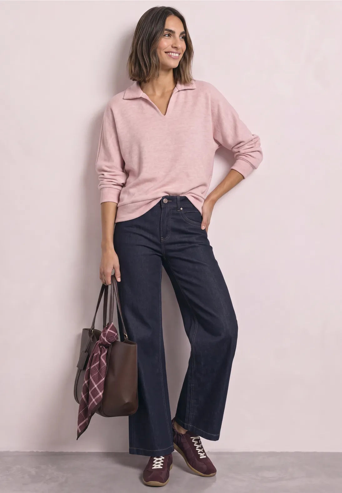 BLUSA SUAVE ASPECTO JASPEADO STREET ONE