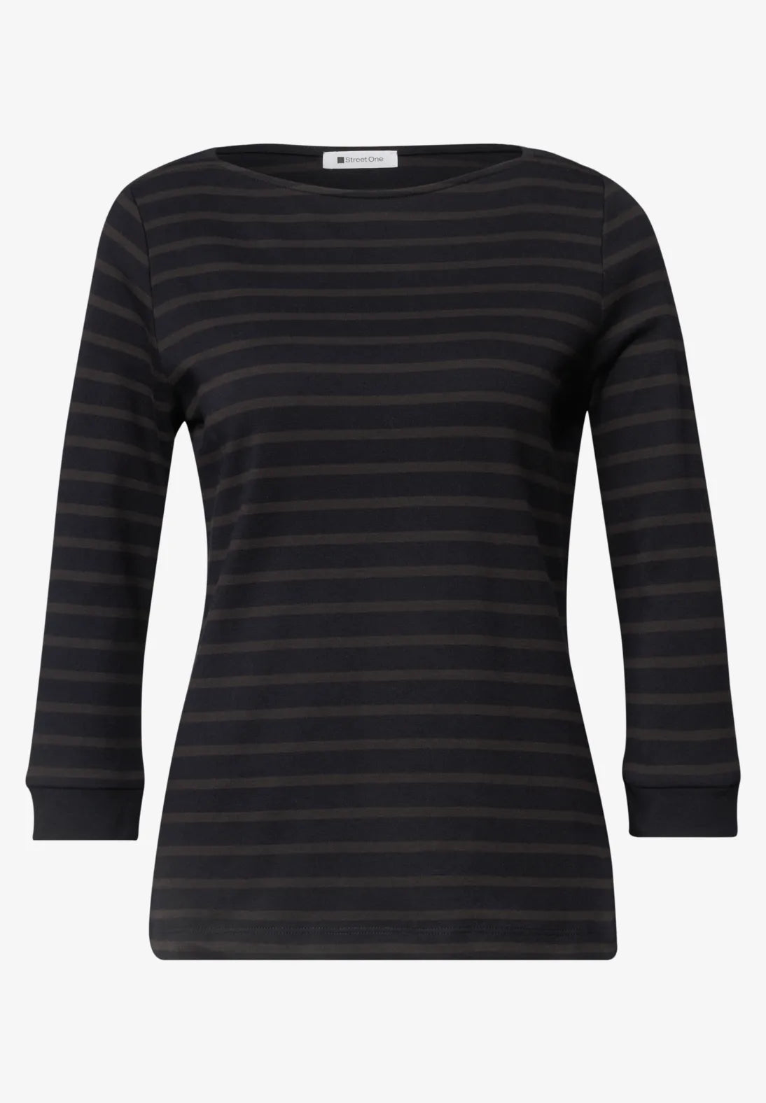 CAMISETA CUELLO BARCO A RAYAS STREET ONE